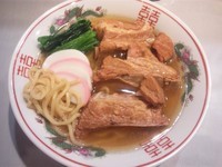 「【季節の中華そば】スペアリブの鰹風味そば ￥750」@中華蕎麦 瑞山（ZUIZAN）の写真