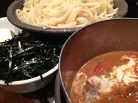 「完熟トマトつけ麺 (大) 850円」@つけ麺・ラーメン フジヤマ55 梅田東通り店の写真