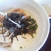 「まぜそば￥600＋Aトッピング￥100」@風林火山の写真