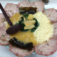 「味噌トロチャー＋中盛り」@壱発ラーメン 福生店の写真