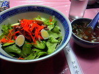 「油そば　￥800」@京華園の写真