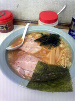 「みそラーメン　中」@◯つばき食堂の写真