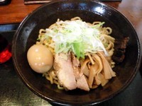 「まぶらそば　+　黒マー油（50円）」@麺処 福吉 本店の写真