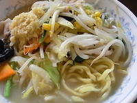 「毎日野菜たんめん(ショウガ増し)」@たんめん専門店 百菜の写真