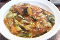 「スタミナラーメン(冷やし) 700円」@スタミナラーメン 馬しゃ屋の写真