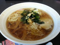 「醤油ラーメン（４８０円）」@ゆで太郎 東糀谷店の写真