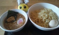 「つけ麺（並）＋クーポン味玉」@中華そば・つけ麺 タナカ90の写真