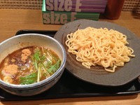 「つけ麺(中) 太麺 ¥740」@節の写真