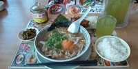 「肉そば（サービスランチB）８１９円」@丸源ラーメン 戸田店の写真
