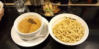 「こってり（豚骨しょうゆ）つけ麺並盛り６８０円」@つけめん番長 銀の写真