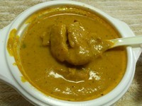 「チキンカレー（辛口）\500」@上野キッチンの写真