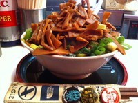 「中華そば(麺300グラム、シナチクネギマシ)」@ぐるぐるの写真