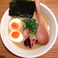 「塩玉ラーメン ぽてり」@鶏ポタラーメン THANK 大門店の写真