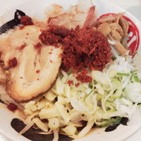 「まぜそば(エビ辛)￥７３０」@環七ラーメン てらっちょの写真