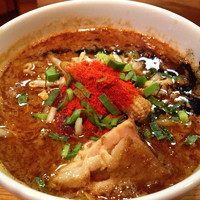 「カラシビつけ麺大盛り」@カラシビ味噌らー麺・つけ麺 神田本店の写真