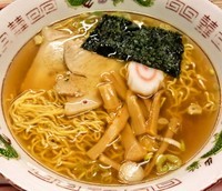「ラーメン＆半チャーハンセット(700円)」@えっちゃんラーメンの写真