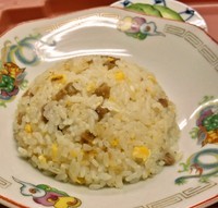 「ラーメン＆半チャーハンセット(700円)」@えっちゃんラーメンの写真