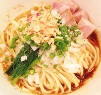 「まぜそば700円」@らあめんCloverの写真