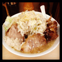 「ラーメン(ニンニク アブラ)」@自家製ラーメン 大者の写真