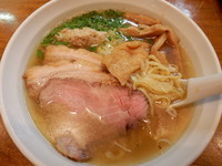 「あっさり魚出汁／塩（￥６５０）」@はりけんラーメンの写真