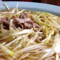 「ネギラーメン（中盛ネギW）」@新ラーメンショップ 蕨店の写真