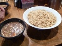 「濃厚つけ麺 特盛480ｇ（あつもり）　７８０円」@馳走麺 狸穴の写真