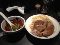 「つけ麺赤」@麺屋武蔵 武骨相傳の写真