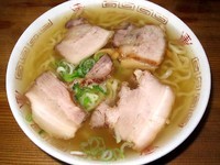 「支那そば　600円」@坂内食堂 喜多方本店の写真