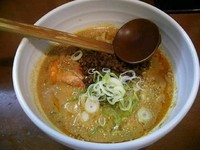 「海老味噌担々麺+担々豚めし+大餃子」@椿華亭の写真