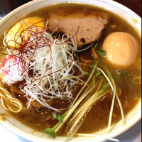 「細麺カレー中華そば」@東池袋大勝軒 神奈川新町店の写真