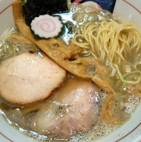 「にぼしそば　￥７５０」@おおぜき中華そば店の写真