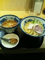 「辛つけ麺 850円」@つけ麺 たけもとの写真