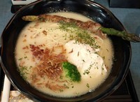 「鳥白湯そば（大盛無料）」@麺巧 潮の写真