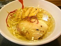 「塩中華そば」@中華そば ともゑの写真