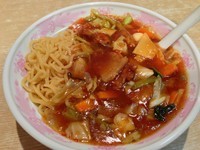 「肉スタミナ冷し麺 700円」@ラーメン 現代の写真