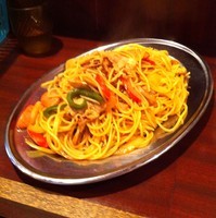 「インディアンスパゲティ（￥650）」@ナポリ夢の街の写真