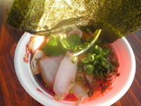 「信州・匠の中華そば７００円＋匠大社盛り３００円」@第2回信州ラーメン合戦 諏訪・匠の陣の写真