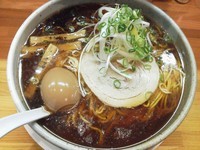 「醤油味玉ラーメン＋麺大盛り（300g）」@麺家 しんの写真