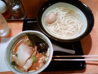 「味噌からかつけ麺」@由丸 京橋店の写真