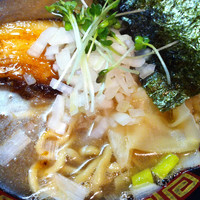 「塩煮干しラーメン」@すごい煮干ラーメン凪 渋谷東口店の写真