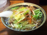 「秋味タンメン 750円」@らーめん 元山亭の写真