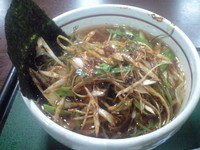 「深谷ねぎラーメン（780円）」@寄居PA（下）スナックコーナーの写真