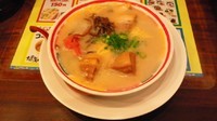 「ぼんしゃん角肉めんたい麺バリカタ」@九州じゃんがら 原宿1階店の写真