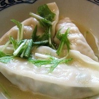 「水餃子…190円」@せん吉の写真