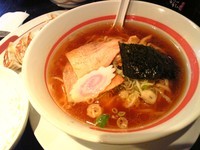 「極旨醤油らーめんランチ」@幸楽苑 元住吉店の写真