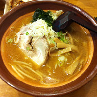 「味噌ラーメン （750円）」@さっぽろラーメン横丁 満龍 港北東急店の写真