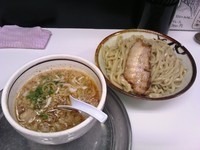 「背脂つけめん750円大盛り100円」@らーめん 凌駕の写真