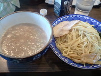 「メガ豚煮干しつけ麺￥700」@らーめん 福たけ 桜木本店の写真