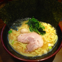 「ラーメンのり増し」@濃厚豚骨ラーメン 濱虎家の写真