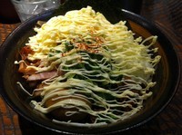 「油そば＋チーマヨ」@らーめん 瞠 恵比寿店の写真